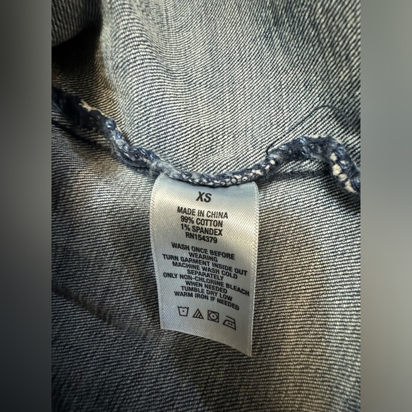 Aéropostale Denim Button-Front Skater Dress - Picture 12 of 13